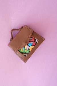 Petite Key Chain - Brown