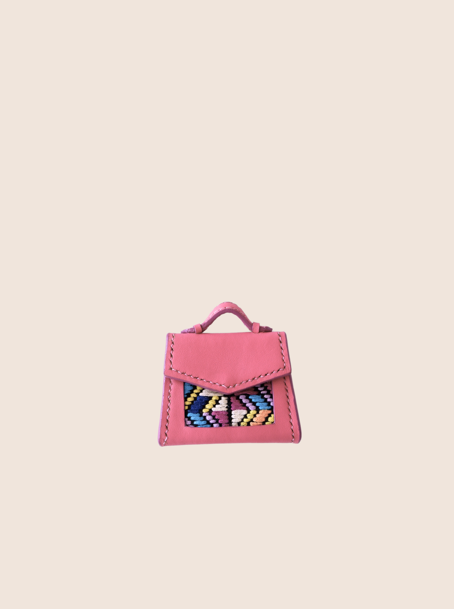 Petite Key Chain - Pink